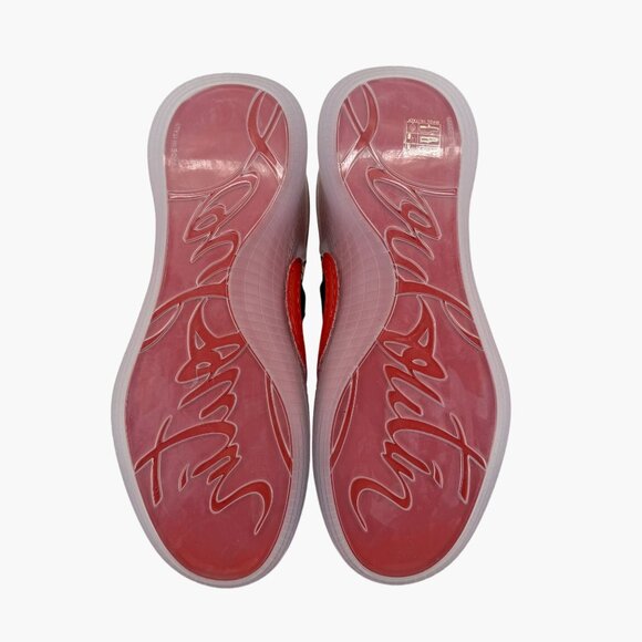 Christian Louboutin Arpoador Navy Blue Suede Sock Sneakers Size 37 US 7 Women's - Picture 13 of 16